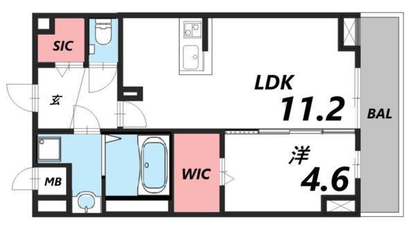 間取図(平面図)