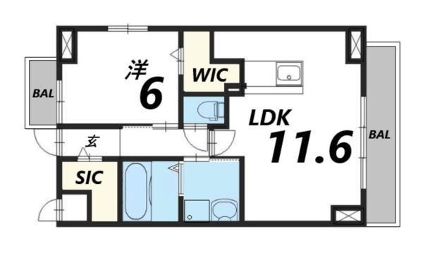 間取図(平面図)