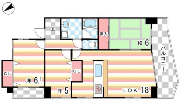 間取図(平面図)