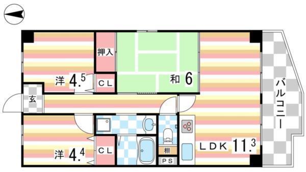 間取図(平面図)