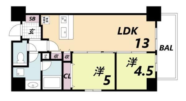間取図(平面図)
