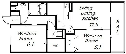 間取図(平面図)