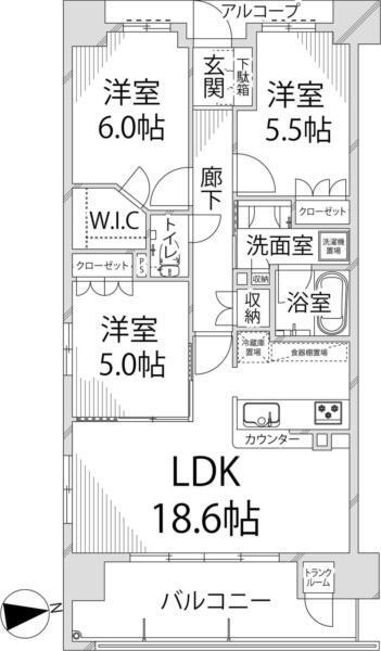 間取図(平面図)