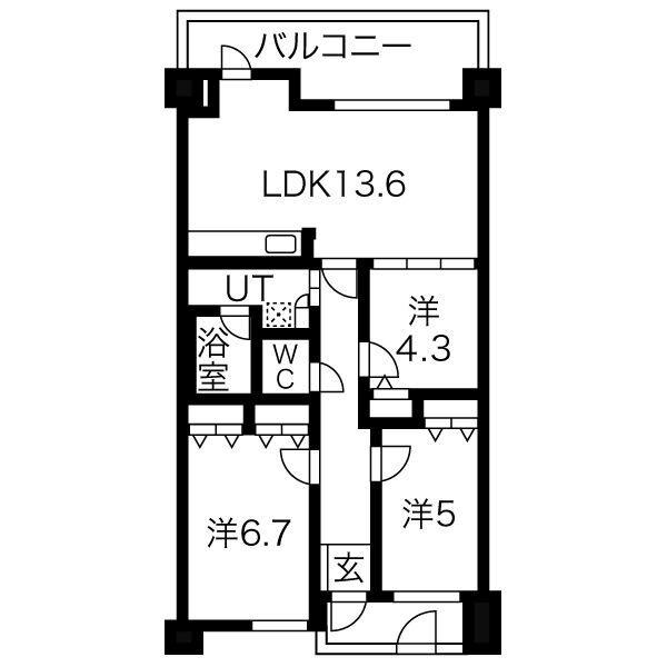 間取図(平面図)