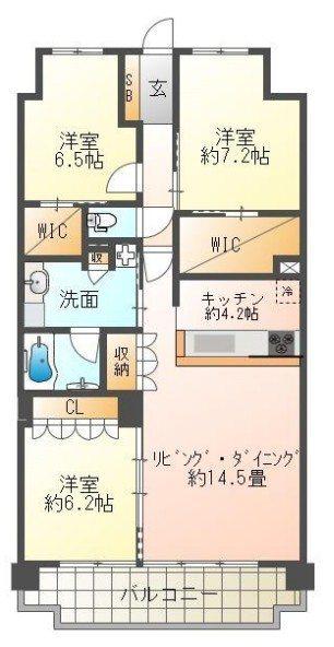 間取図(平面図)