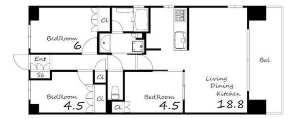 間取図(平面図)