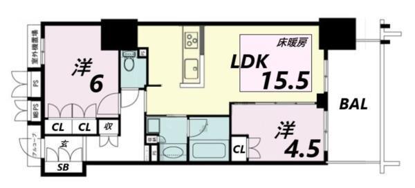 間取図(平面図)