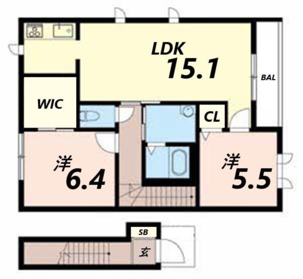 間取図(平面図)