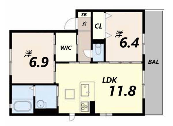 間取図(平面図)