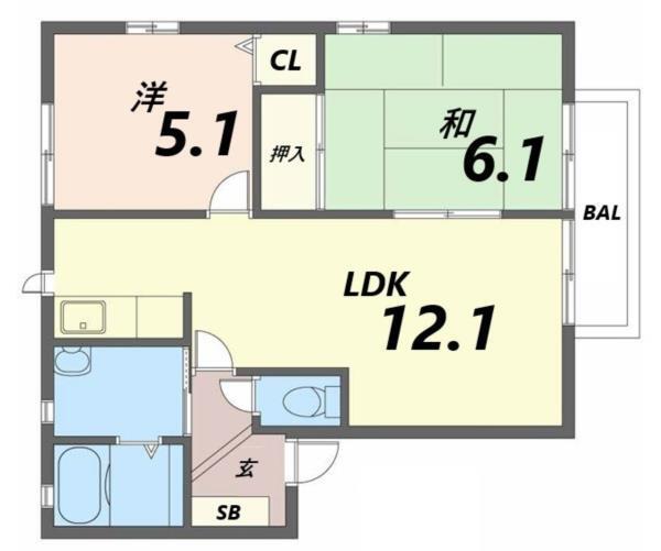 間取図(平面図)