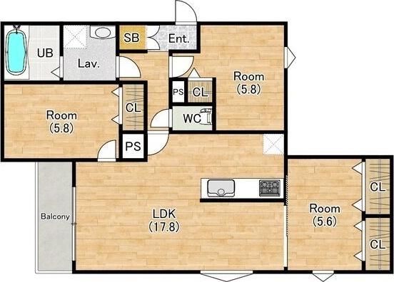 間取図(平面図)