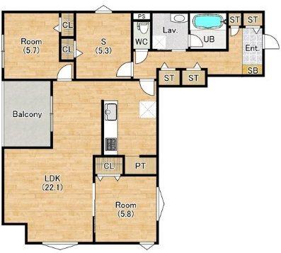 間取図(平面図)