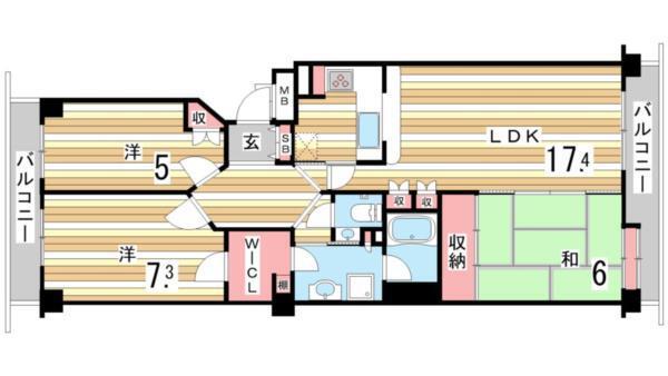 間取図(平面図)