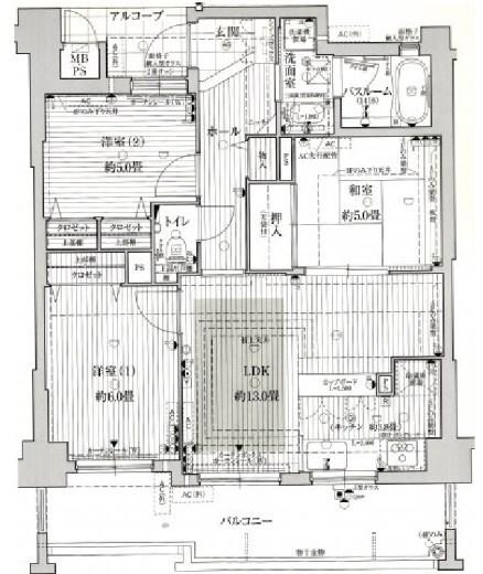 間取図(平面図)