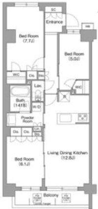 間取図(平面図)