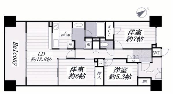 間取図(平面図)