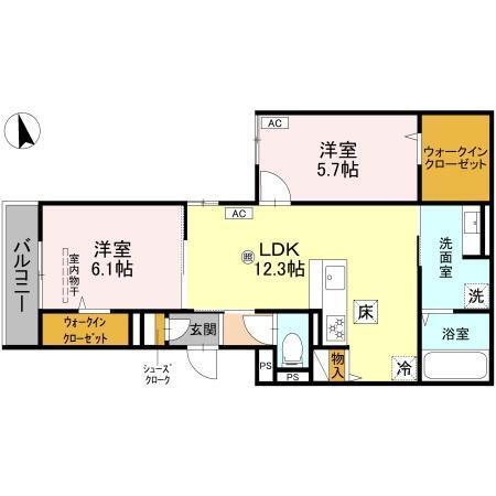 間取図(平面図)