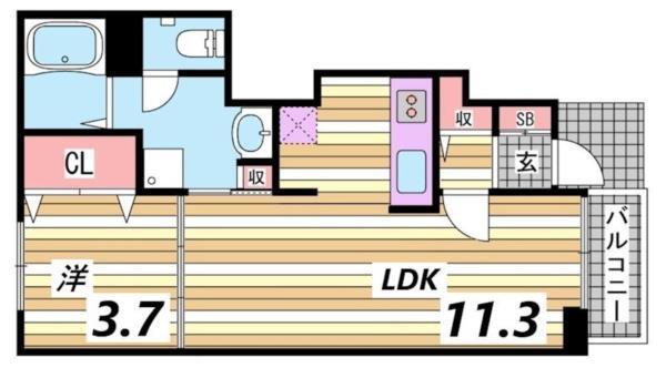 間取図(平面図)
