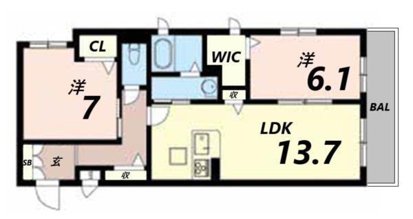 間取図(平面図)