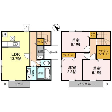 間取図(平面図)