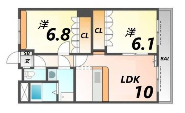 間取図(平面図)