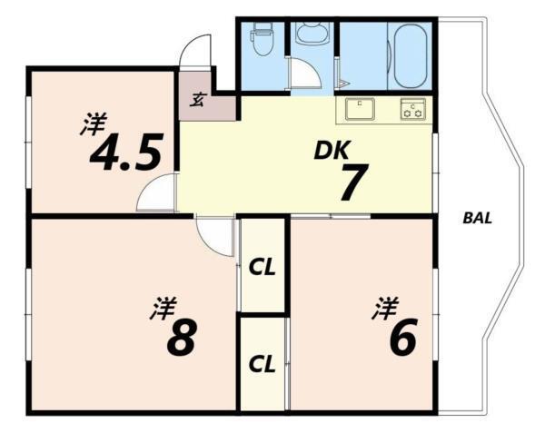 間取図(平面図)