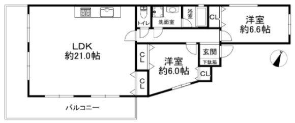 間取図(平面図)