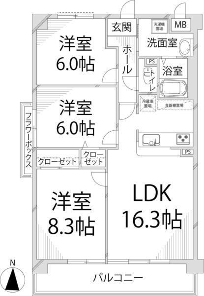 間取図(平面図)