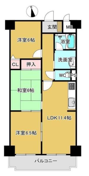 間取図(平面図)
