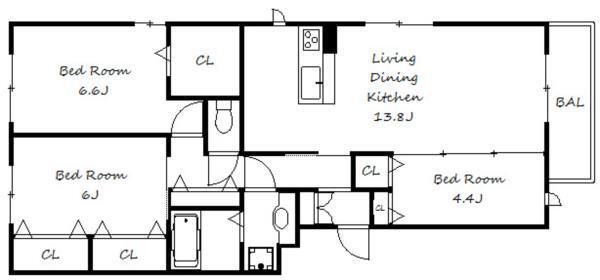 間取図(平面図)