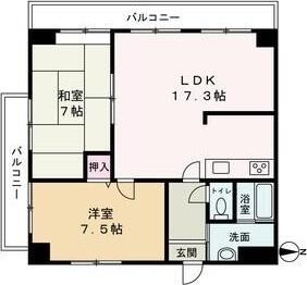 間取図(平面図)