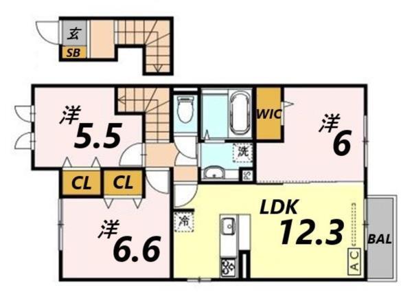間取図(平面図)
