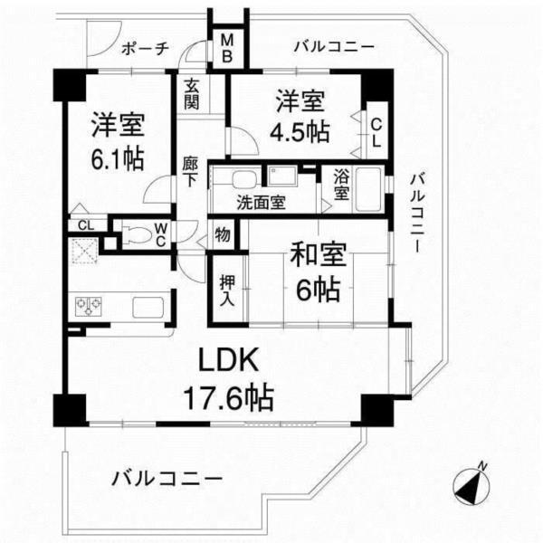 間取図(平面図)