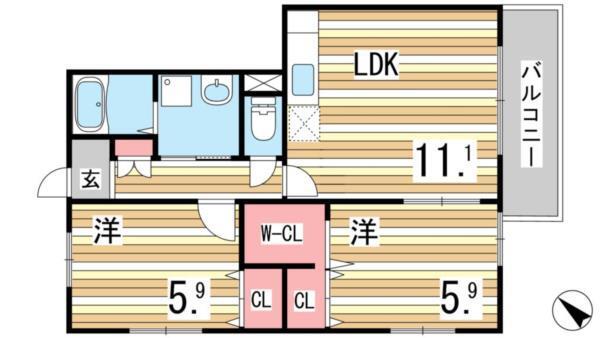 間取図(平面図)