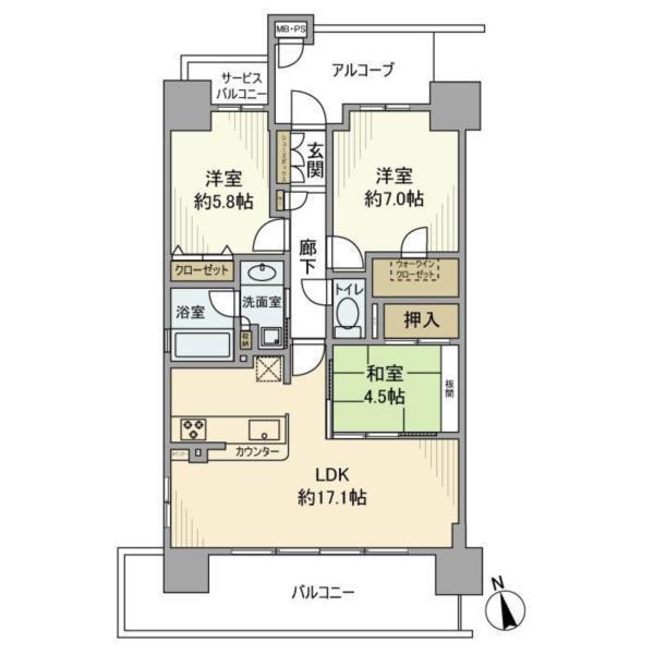 間取図(平面図)