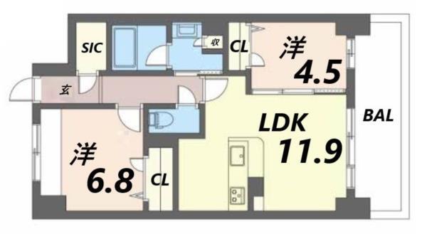 間取図(平面図)
