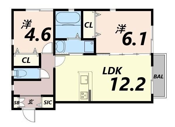 間取図(平面図)