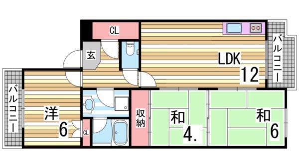 間取図(平面図)