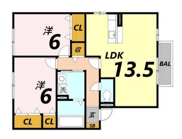 間取図(平面図)