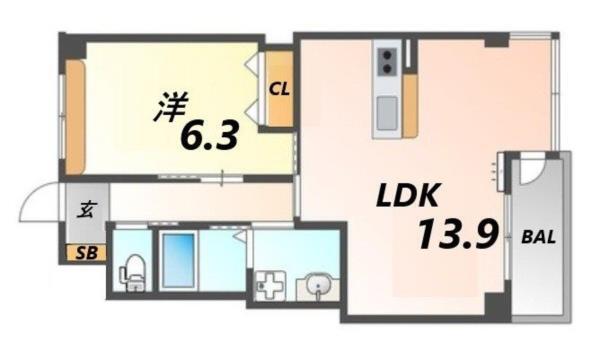 間取図(平面図)