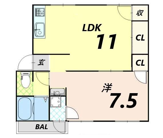 間取図(平面図)
