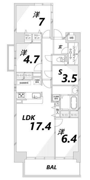 間取図(平面図)