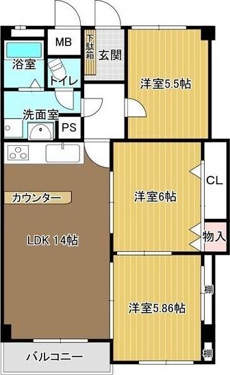 間取図(平面図)