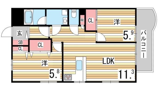 間取図(平面図)