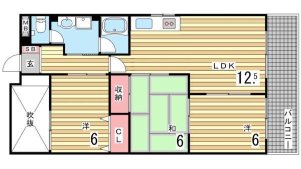 間取図(平面図)