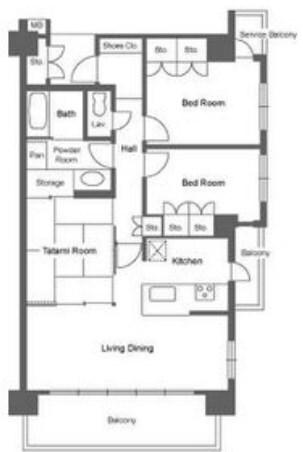 間取図(平面図)
