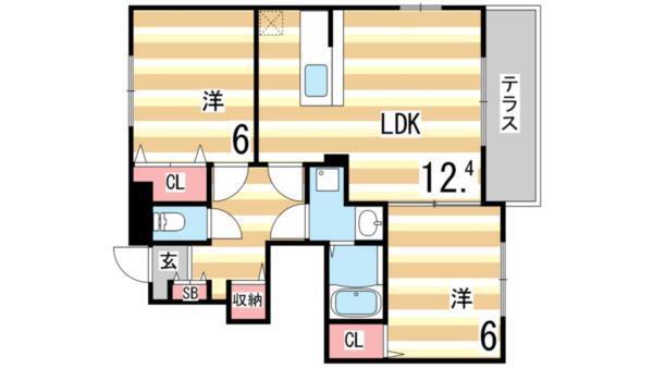 間取図(平面図)