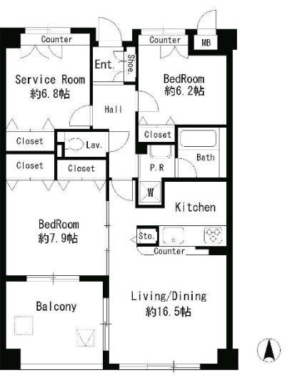 間取図(平面図)