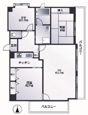 間取図(平面図)