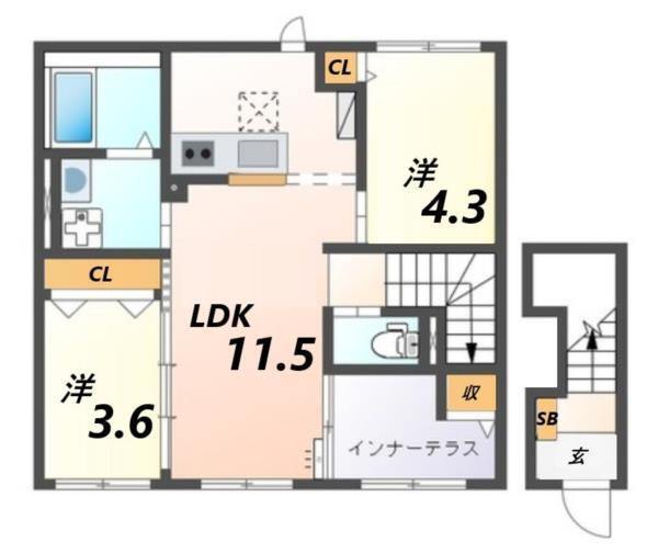 間取図(平面図)